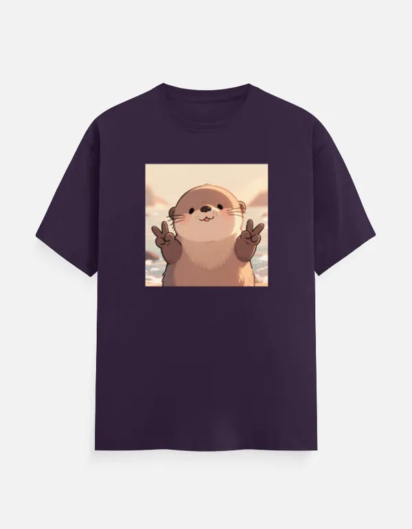 Overloaded_Cuteness_Classic_T_Shirt_Purple