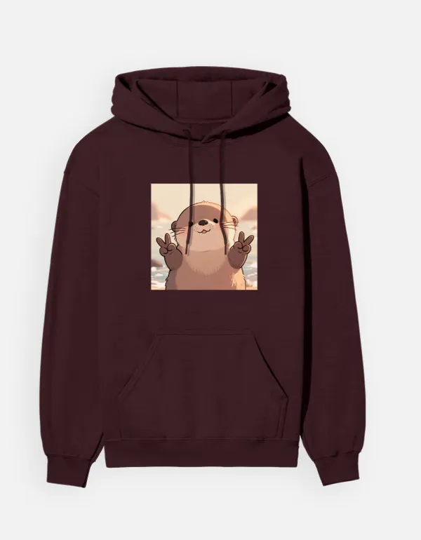 Overloaded_Cuteness_Hoodie_Maroon