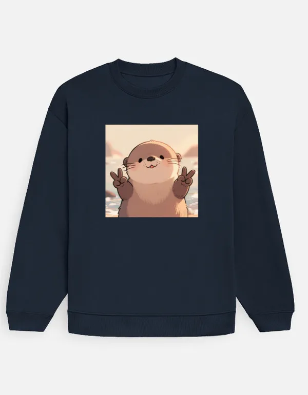 Overloaded_Cuteness_Oversized_Sweatshirt_Navy_Blue