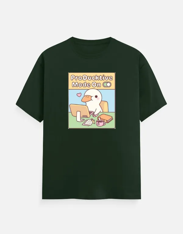 Producktive_Classic_T_Shirt_Bottle_Green