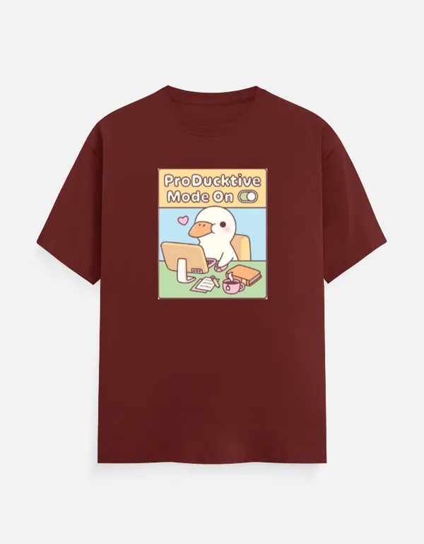 Producktive_Classic_T_Shirt_Brick_Red