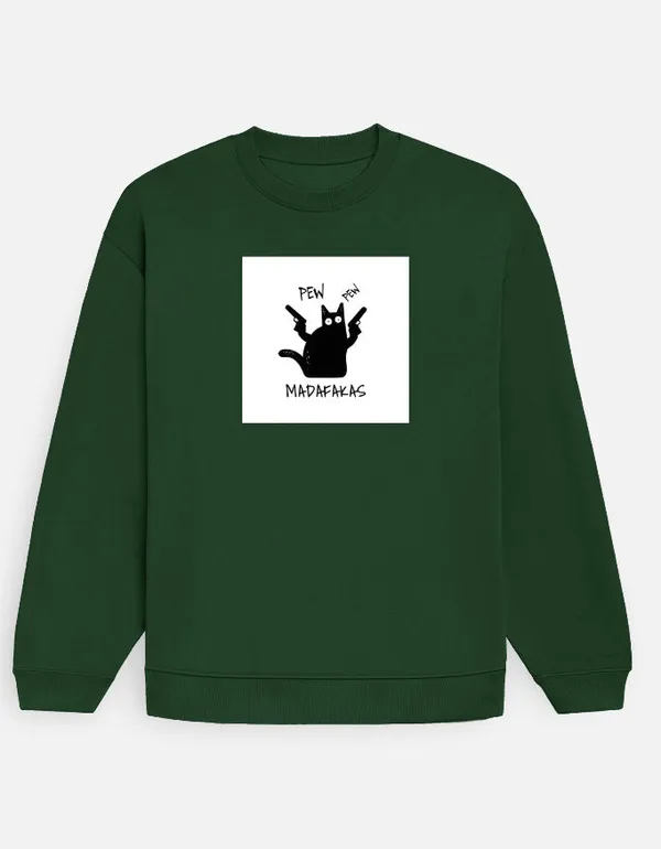 Pew_Pew_Matafakas_Oversized_Sweatshirt_Bottle_Green