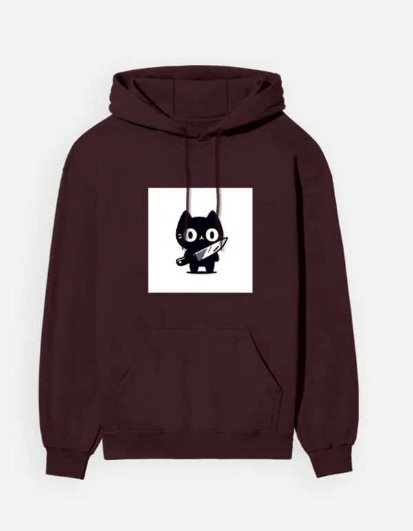 Killer_Cat_Hoodie_Maroon