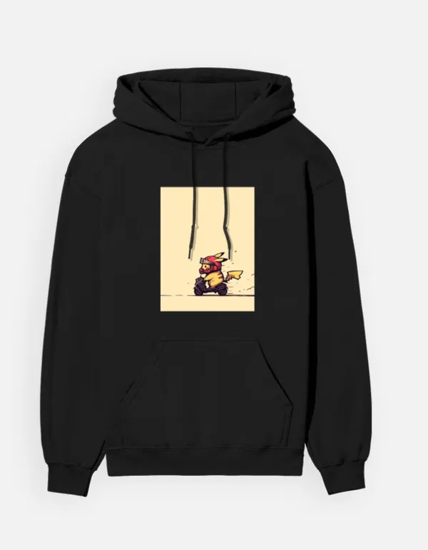 Cool_Rider_Unisex_Hoodie_Black