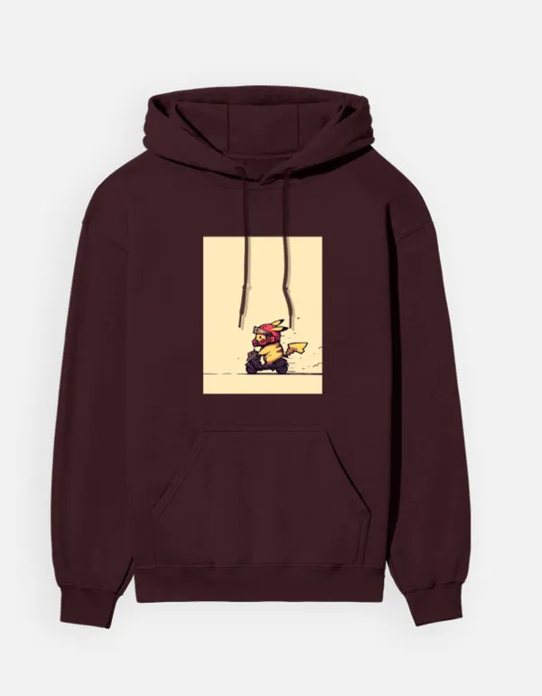 Cool_Rider_Unisex_Hoodie_Maroon