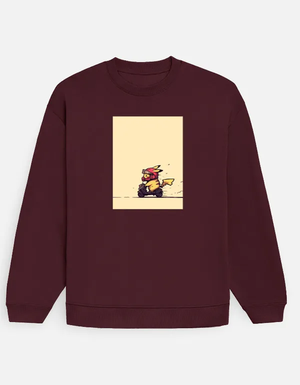 Cool_Rider_Oversized_Sweatshirt_Maroon