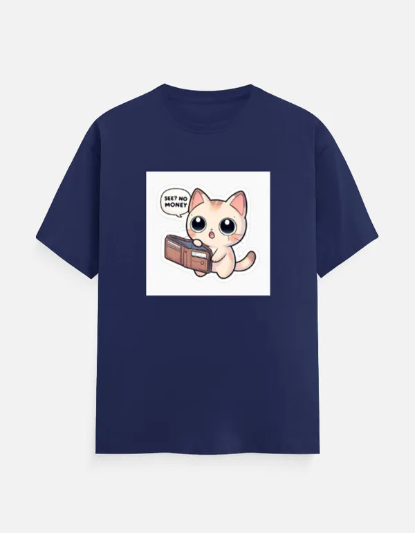 See_No_Money_Classic_T_Shirt_Royal_Blue