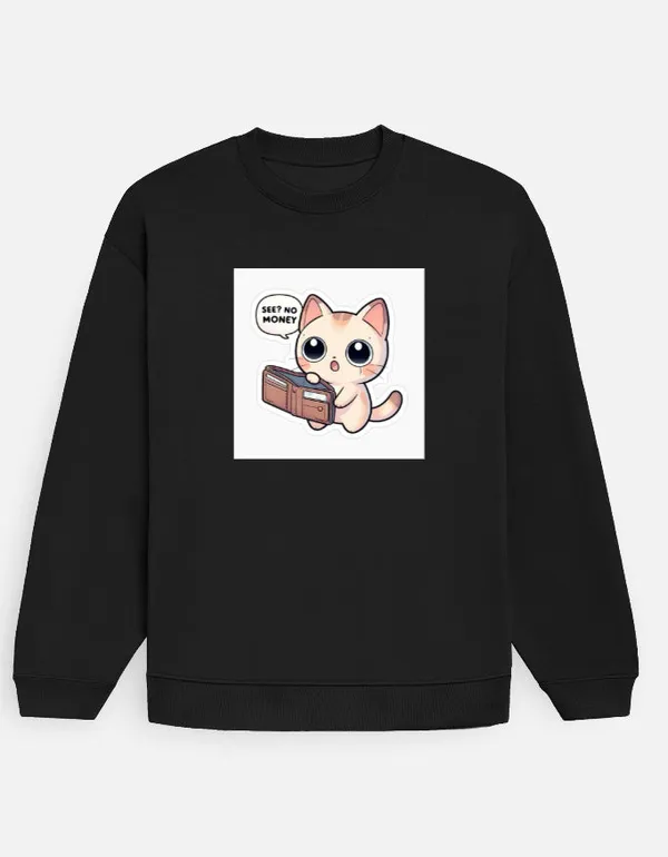 See_No_Money_Oversized_Sweatshirt_Black