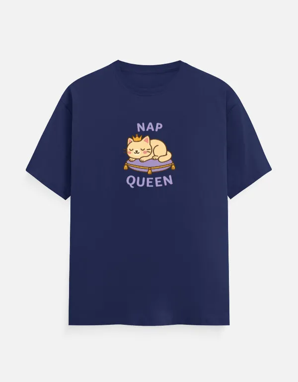 Nap_Queen_Unisex_Classic_T_Shirt_Royal_Blue