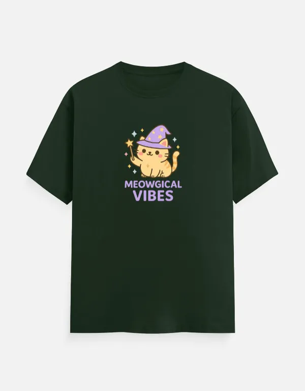 Magical_Vibes_Classic_T_Shirt_Bottle_Green