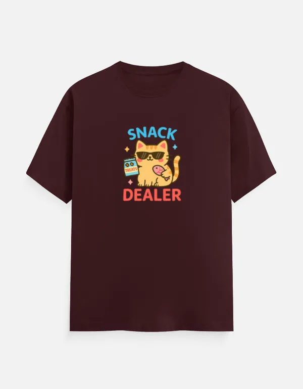 Snack_Dealer_Classic_T_Shirt_Maroon