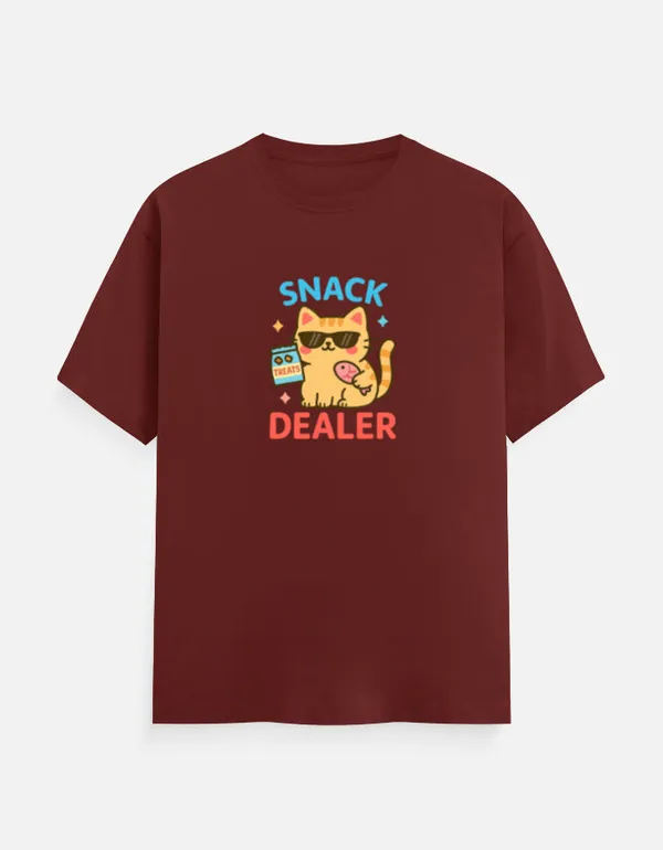 Snack_Dealer_Classic_T_Shirt_Brick_Red