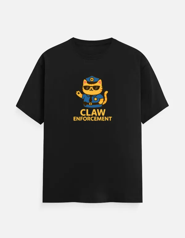 Claw_Enforcement_Classic_T_Shirt_Black