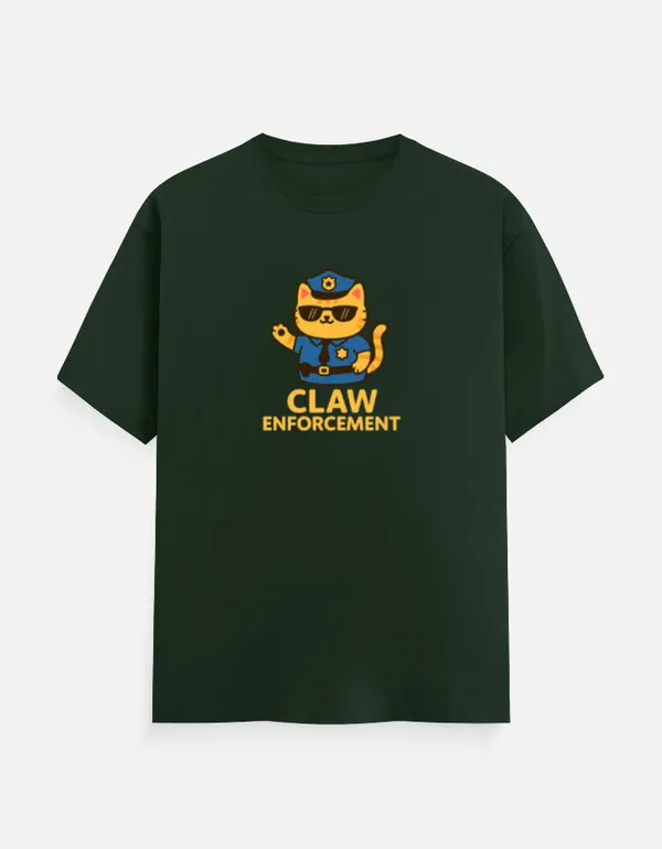 Claw_Enforcement_Classic_T_Shirt_Bottle_Green