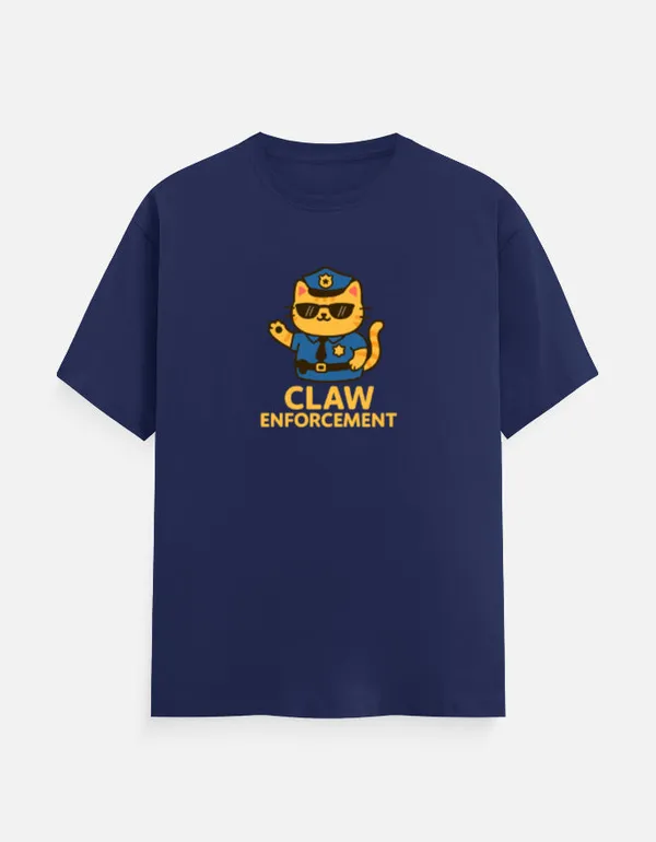 Claw_Enforcement_Classic_T_Shirt_Royal_Blue