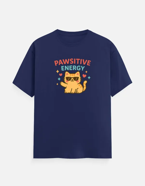 Positive_Energy_Classic_Crew_T_Shirt_Royal_Blue