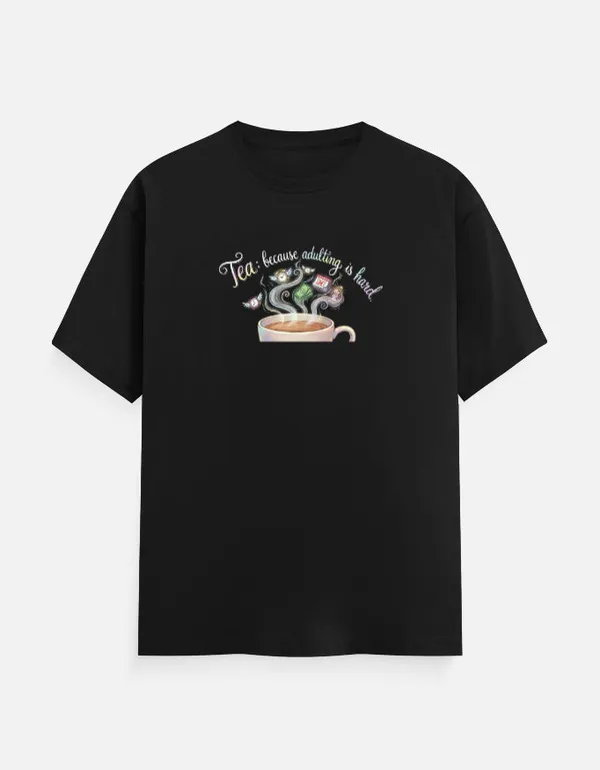 Adulting_Is_Hard_Classic_T_Shirt_Black