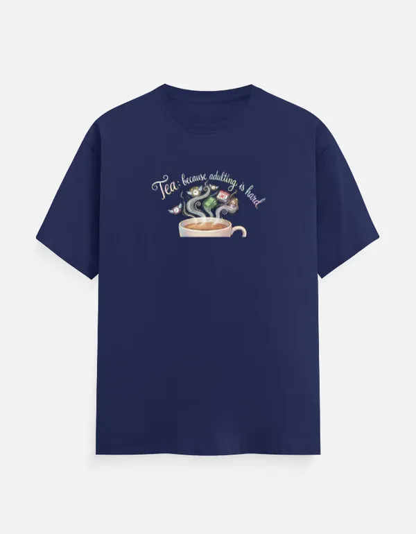 Adulting_Is_Hard_Classic_T_Shirt_Royal_Blue