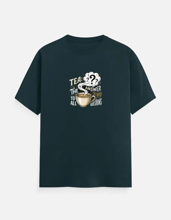 Stupid_Questions_Classic_T_Shirt_Petrol_Blue