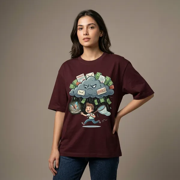 Optimism_Oversized_Classic_T_Shirt_Maroon