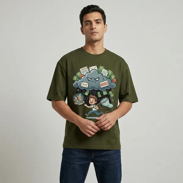 Optimism_Oversized_Classic_T_Shirt_Olive_Green