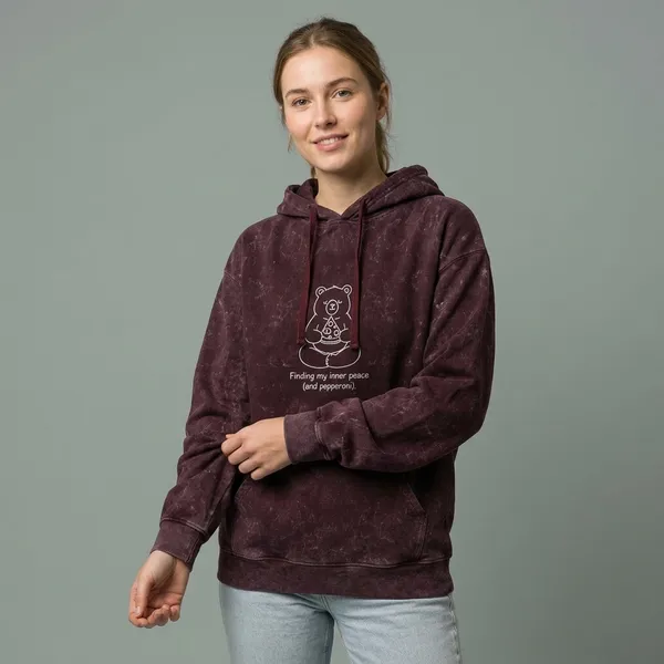 Unisex_Acid_Washed_Inner_Peace_Hoodie_Maroon
