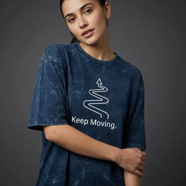 Keep_Moving_Oversized_Graphic_T_Shirt_Navy_Blue