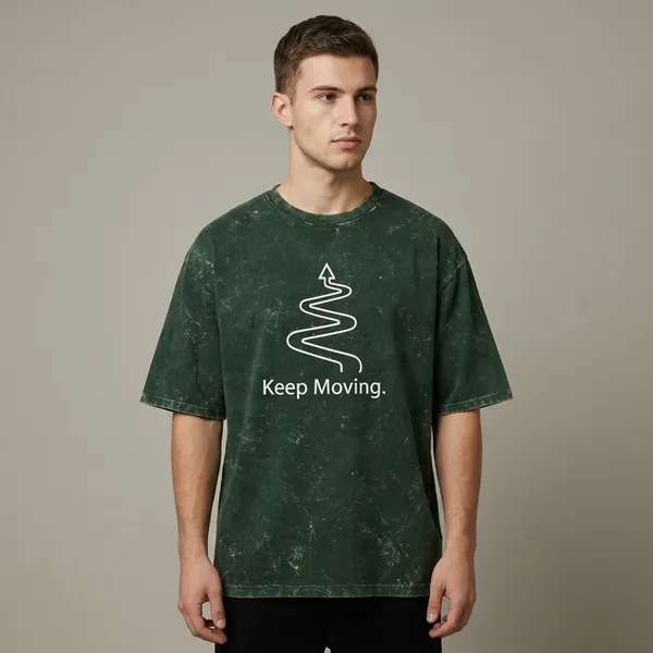 Keep_Moving_Oversized_Graphic_T_Shirt_Bottle_Green