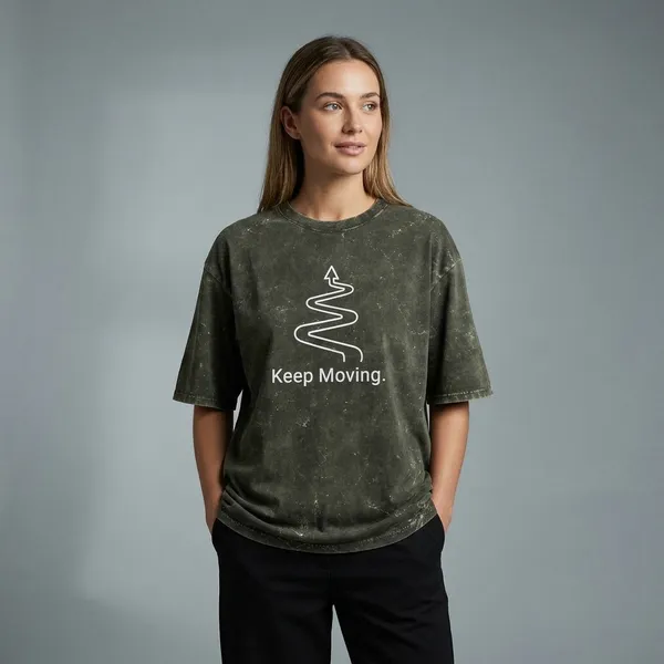 Keep_Moving_Oversized_Graphic_T_Shirt_Olive_Green