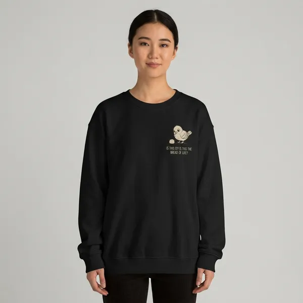 Is_This_It_Is_This_The_Bread_Of_Life_Oversized_Sweatshirt_Black