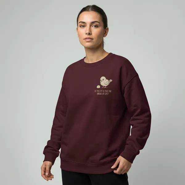 Is_This_It_Is_This_The_Bread_Of_Life_Oversized_Sweatshirt_Maroon