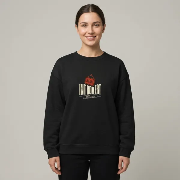 Introvert_Unites_Separately_Oversized_Sweatshirt_Black