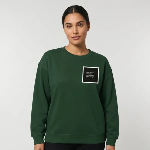 Love_Changes_Oversized_Sweatshirt_Bottle_Green