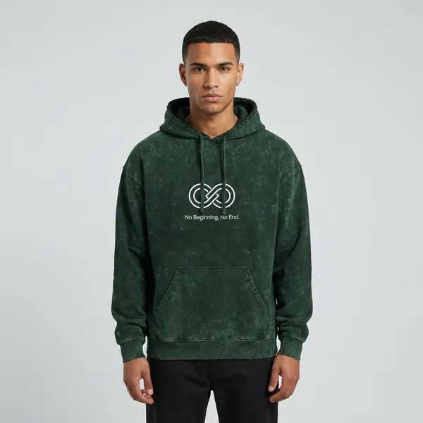 No_Beginning_No_End_Acid_Washed_Oversized_Hoodie_Bottle_Green
