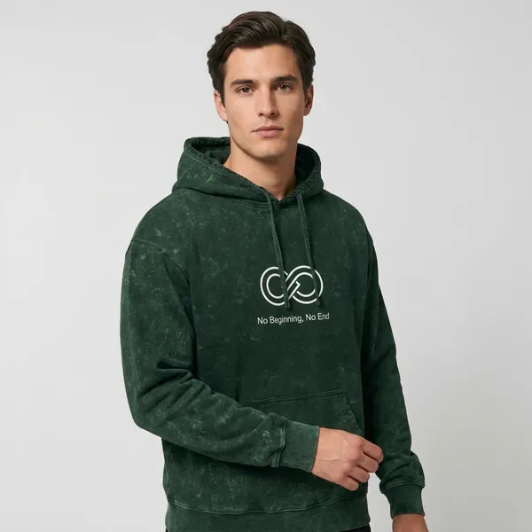 No_Beginning_No_End_Acid_Washed_Oversized_Hoodie_Bottle_Green