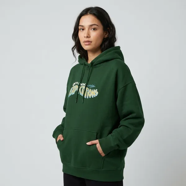 Unfollowing_Expectations_Oversized_Hoodie_Bottle_Green