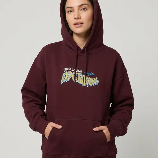Unfollowing_Expectations_Oversized_Hoodie_Maroon