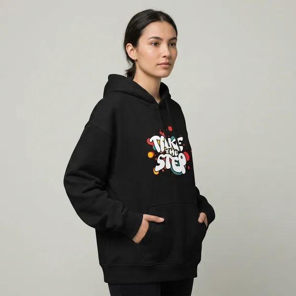 Take_The_Step_Oversized_Hoodie_Black