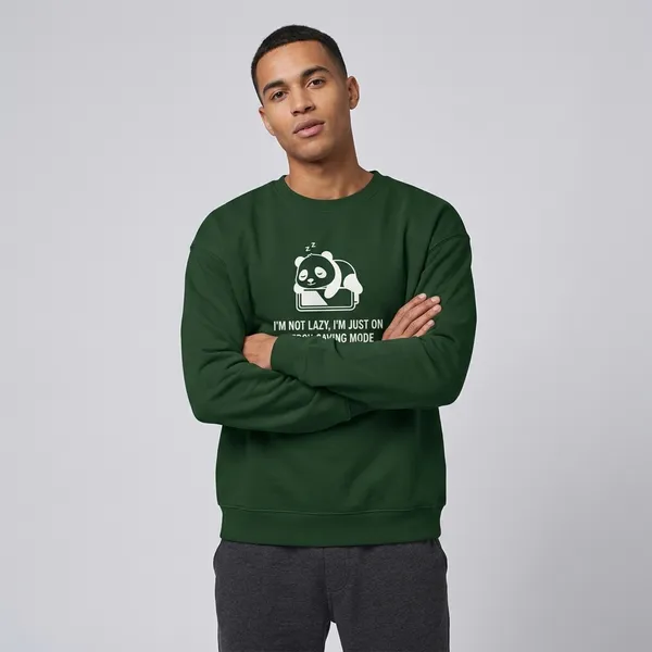 Energy_Saving_Unisex_Oversized_Sweatshirt_Bottle_Green