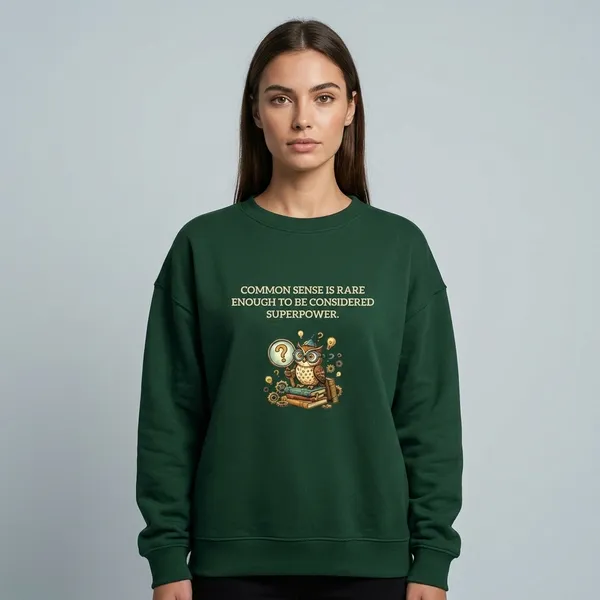 Common_Sense_Oversized_Sweatshirt_Bottle_Green
