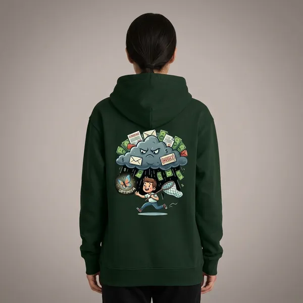 Optimist_Unisex_Hoodie_Bottle_Green