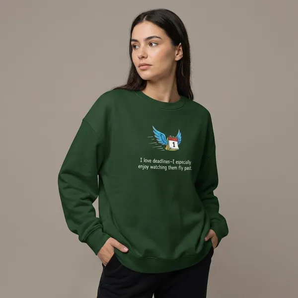 Flying_Deadlines_Oversized_Sweatshirt_Bottle_Green