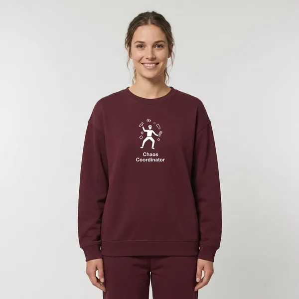Chaos_Coordinator_Oversized_Sweatshirt_Maroon