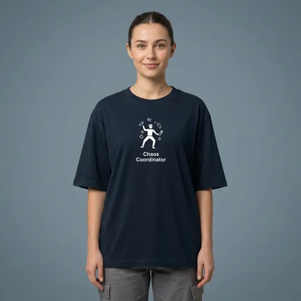 Chaos_Coordinator_Oversized_Classic_T_Shirt_Navy_Blue