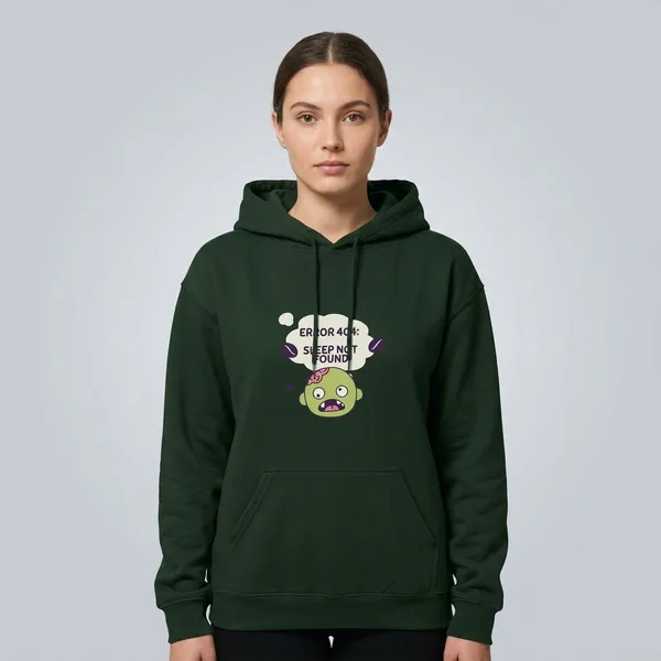 Error_404_Unisex_Hoodie_Bottle_Green