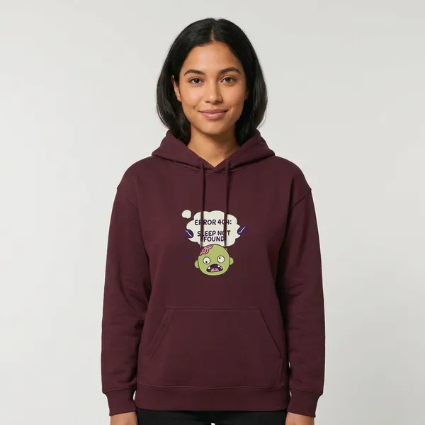 Error_404_Unisex_Hoodie_Maroon