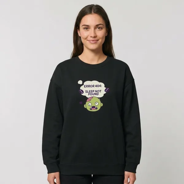Error_404_Oversized_Sweatshirt_Black
