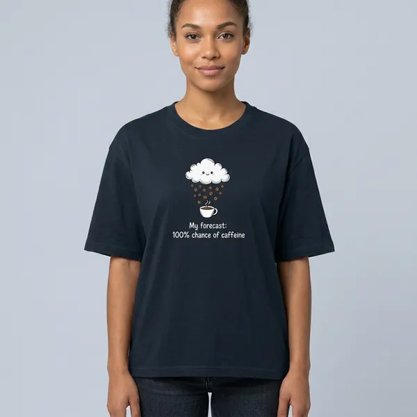Forecast_Oversized_Classic_T_Shirt_Navy_Blue