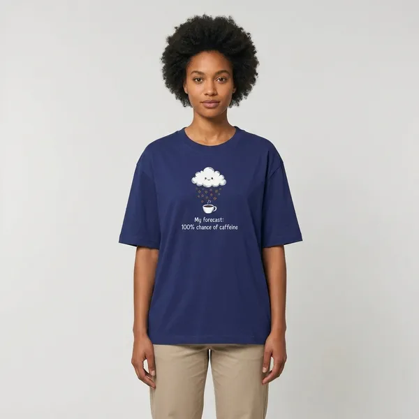 Forecast_Oversized_Classic_T_Shirt_Royal_Blue