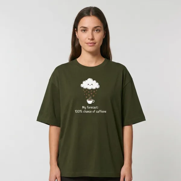 Forecast_Oversized_Classic_T_Shirt_Olive_Green